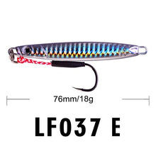 Load image into Gallery viewer, Metal Jig Fishing Lure