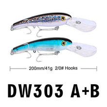 Load image into Gallery viewer, Big Minnow Lures